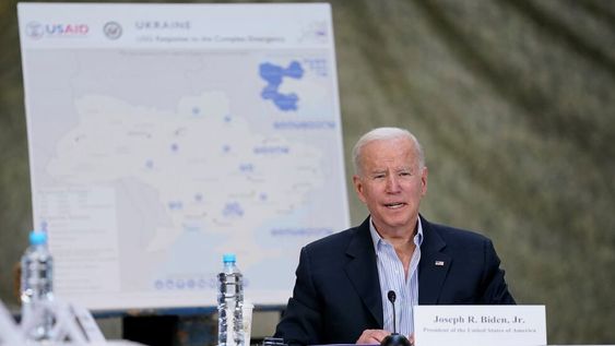 Joe Biden en Polonia -  Foto: AP