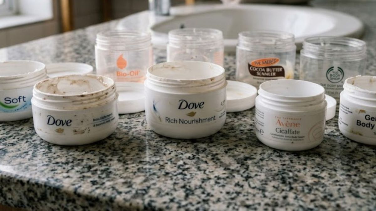 Los potes de crema usados no los tires, tenés un tesoro en casa: 2 ideas útiles que le dan valor