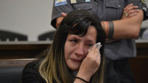 Karen Oviedo, conocida como la envenenadora de Guaymallén, durante el juicio celebrado en el Polo Judicial por doble homicidio. / Foto: Prensa Poder Judicial de Mendoza