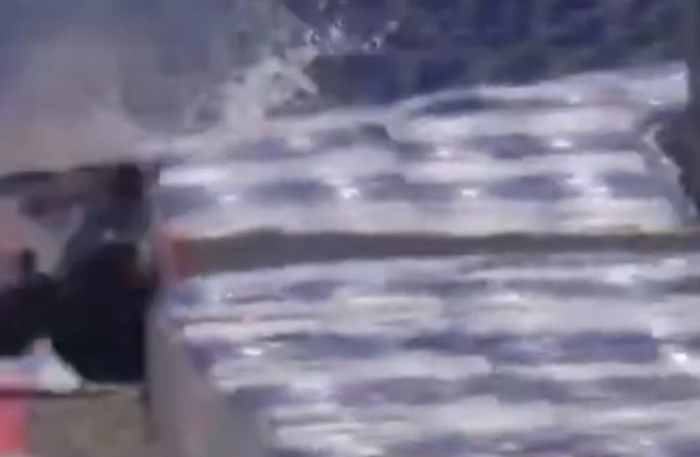 El fuerte accidente de Latifi