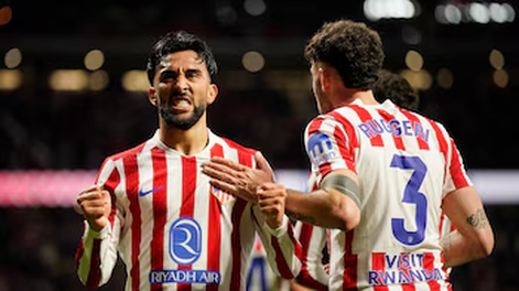 Con un doblete de Nico González, los colchoneros sumaron un triunfo ajustado ante el Real.&nbsp;
