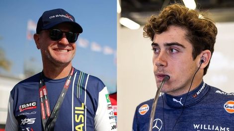 Rubens Barrichello invitó a Colapinto a comer un asado