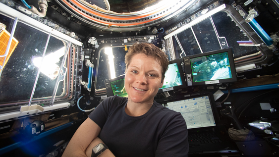 Anne McClain, la astronauta denunciada por su ex esposa.&nbsp;
