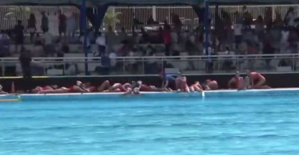 Pánico en el Mundial Sub 20 de waterpolo femenino