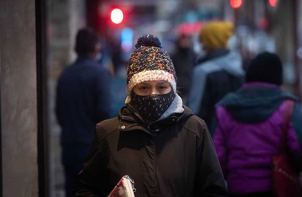 Según lo anunciado en el pronóstico del tiempo, la temperatura permanecerá baja, mayormente nublado y  muy frío. Foto : Orlando Pelichotti