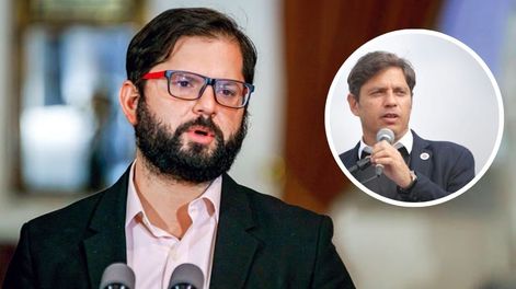 El presidente chileno Gabriel Boric expresó su agradecimiento a Axel Kicillof por la rápida respuesta que permitió identificar e imputar por intento de homicidio a los agresores de los violentos incidentes en Avellaneda.