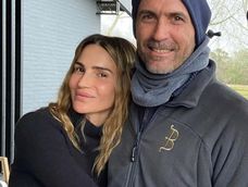 María Vázquez y Adolfo Cambiaso