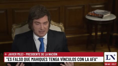 Milei en LN+