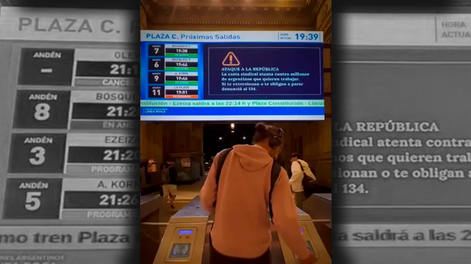 El Gobierno apuntó contra la CGT por el paro: La casta sindical.