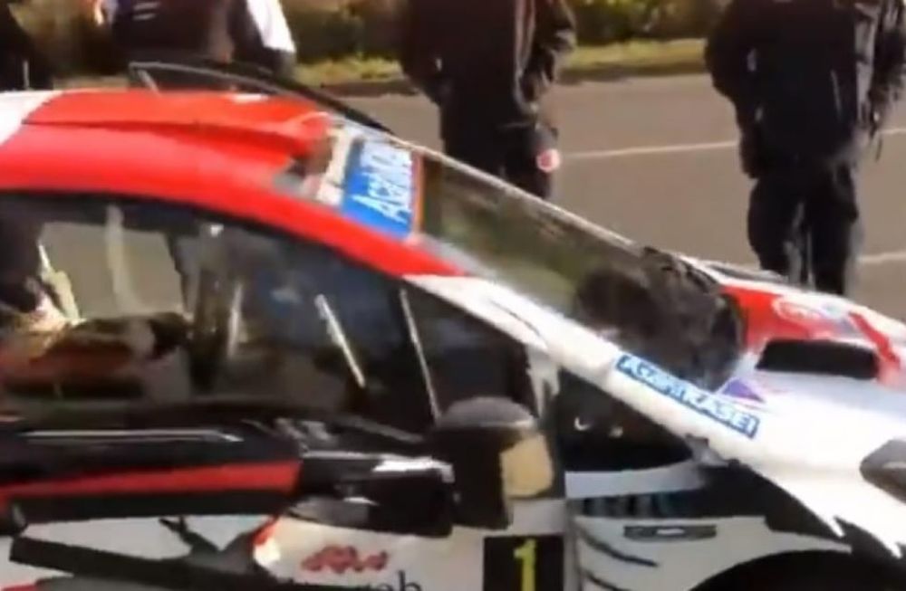 Ogier y dos situaciones insólitas en Croacia