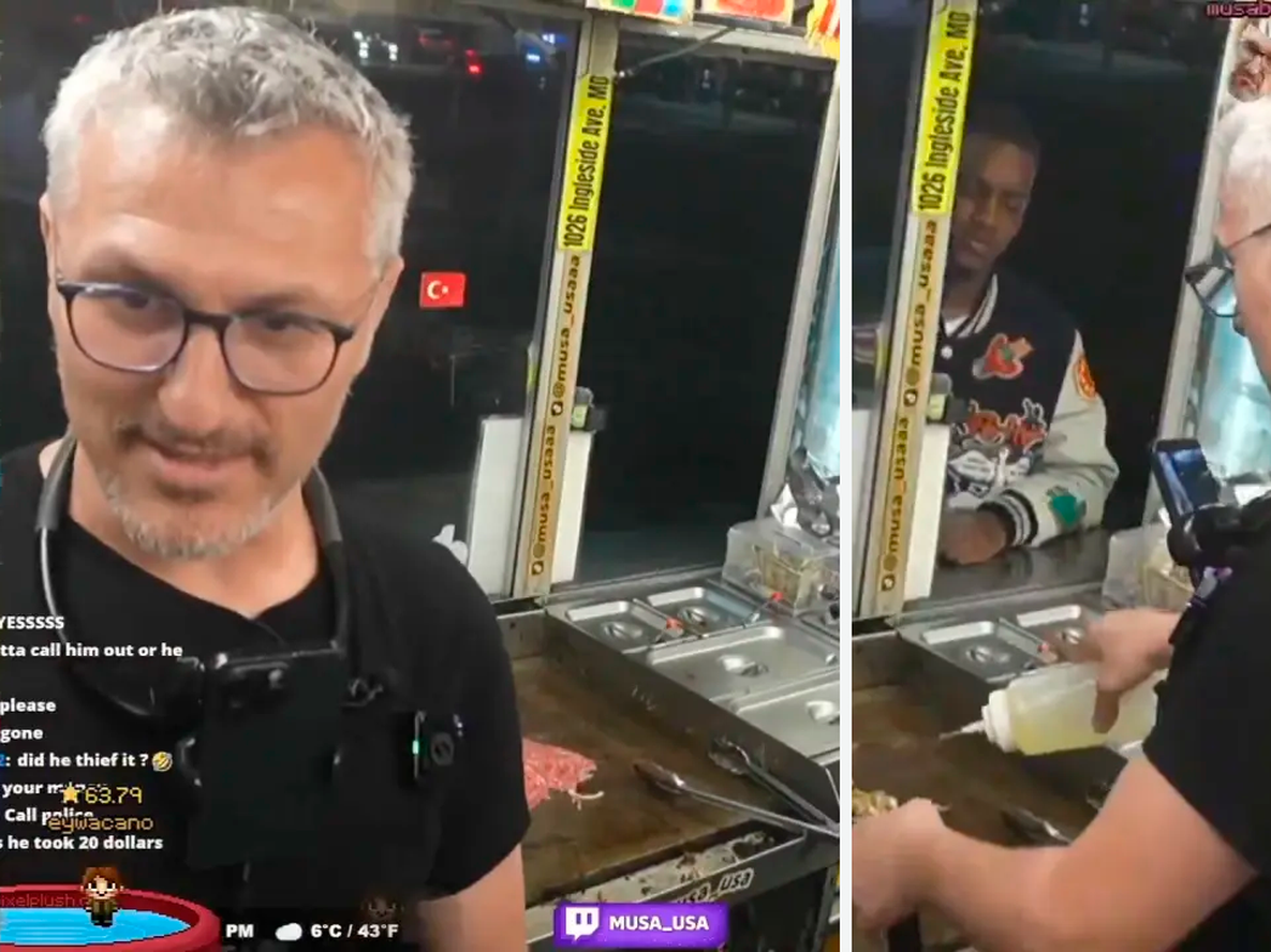 Un streamer fue víctima de un robo en directo y todo quedó registrado.