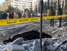Israel bombardeó el cuartel general del Ejército de Siria en Damasco