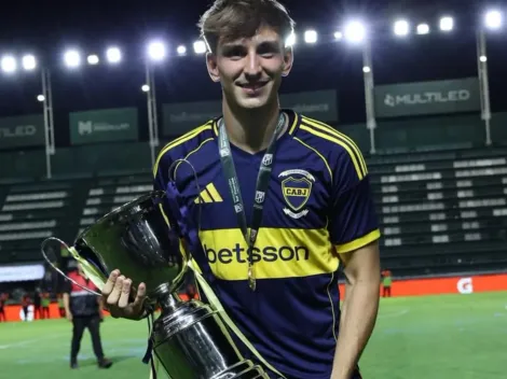 El jugador salió campeón con Boca en este 2025.