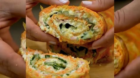 Sin harina: cómo hacer un delicioso arrollado fresco, saludable y primaveral para compartir