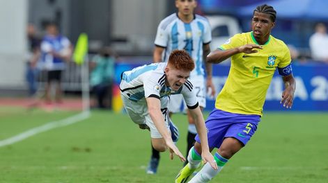Valentín Barco, de Argentina con grandes chances de jugar la próxima Copa América 2024. / Gentileza.