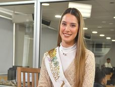 Alejandrina, reina nacional de la Vendimia saliente: No soy la misma que salí de Capdeville, he crecido mucho