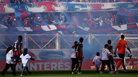 San Lorenzo fue sancionado por CONMEBOL. Foto: @sanlorenzo