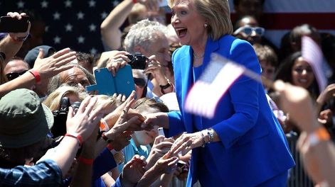 Hillary, en carrera para suceder a Obama