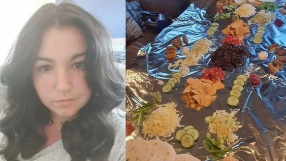 Rebecca se volvió viral en las redes tras compartir su método para evitar lavar los platos.