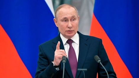 Vladimir Putin, presidente de Rusia