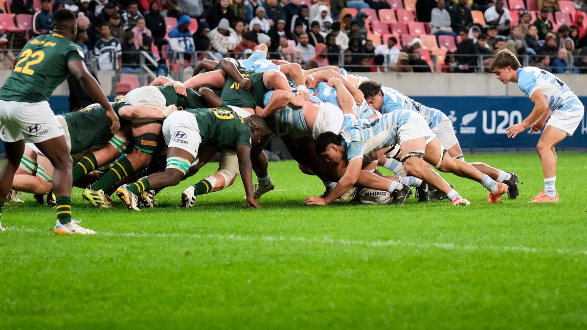 Argentina tuvo un mal día ante Sudáfrica en el Rugby Championship