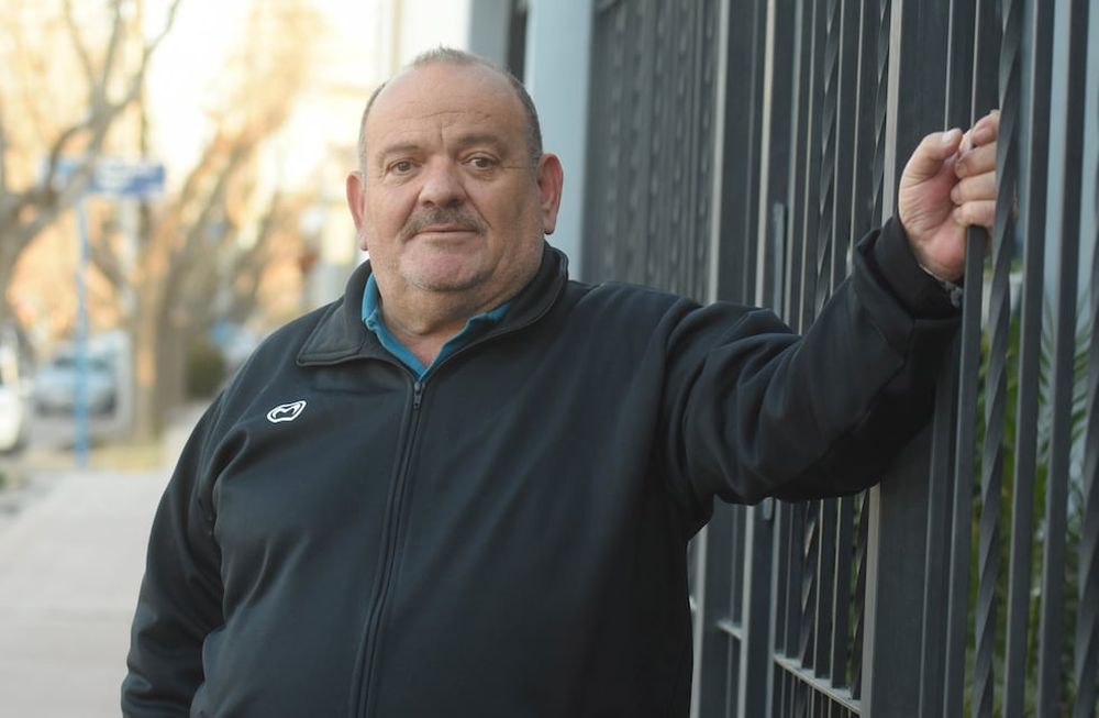 Carlos Suraci presidente de la Liga Mendocina de Fútbol.