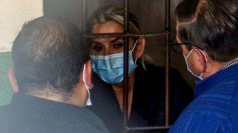 Los Andes | Jeanine Áñez, expresidenta interina de Bolivia, detenida por presunción de golpe de Estado. Foto archivo