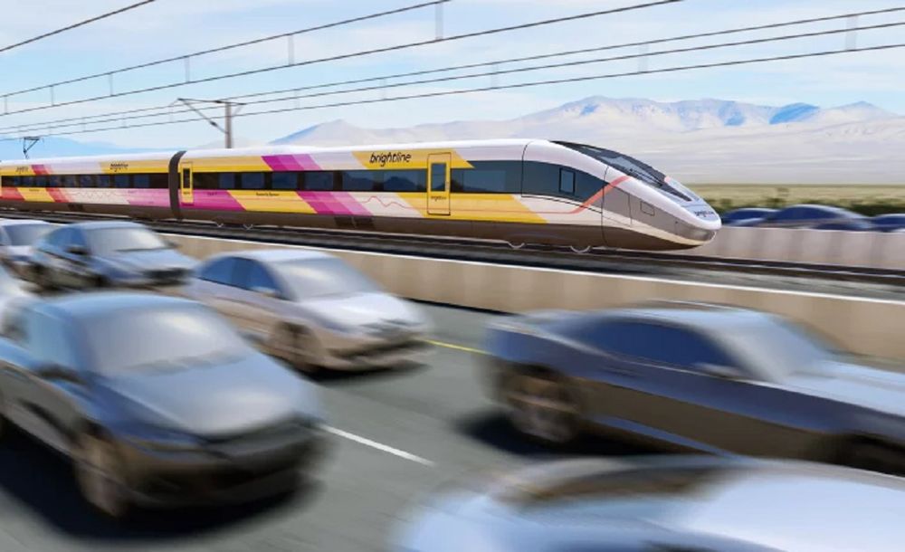 Tren bala a 320 km/h: Brightline West es el proyecto para unir Los Ángeles y Las Vegas en Estados Unidos