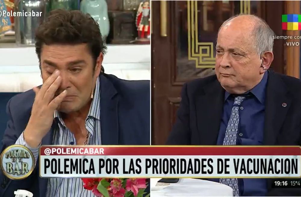 Chiche Gelblung criticó a Matías Alé por recibir la primera dosis de la vacuna contra el coronavirus