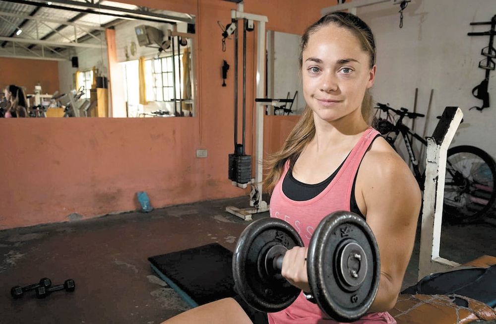 Estefanía Banini  volvió a casa, pensando  en la Selección y en  jugar la Champions