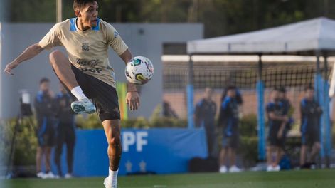 Los Andes | Molina se lesionó, y no jugará ante Perú. /Foto: AFA