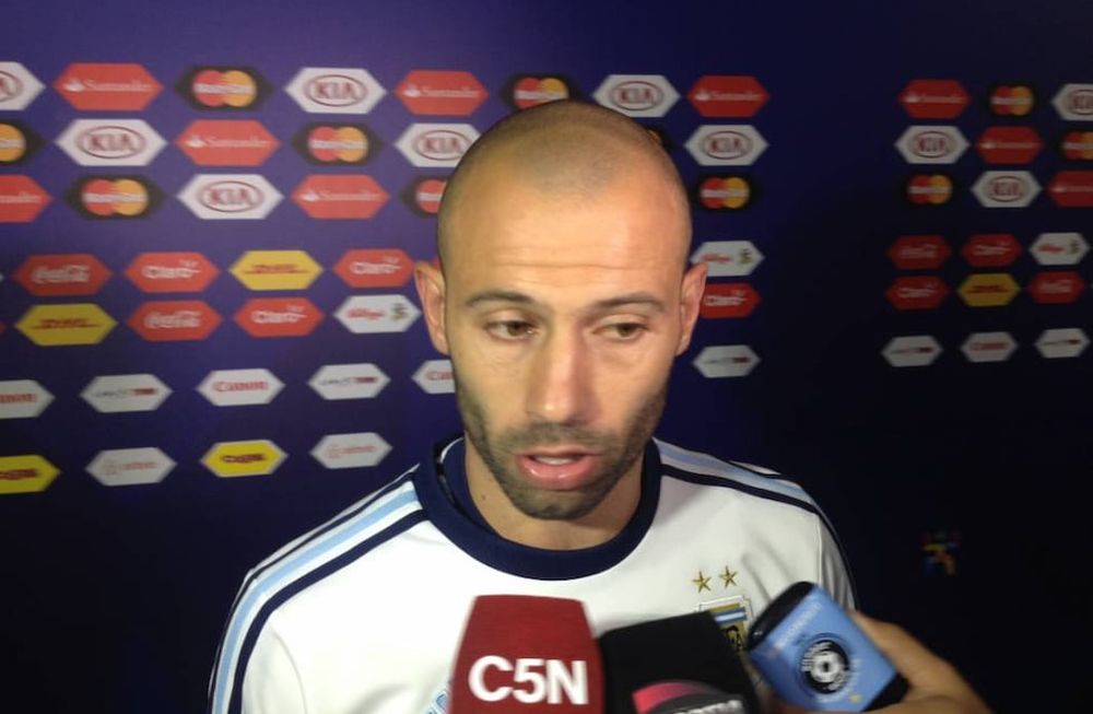 Javier Mascherano: El equipo quiere asumir los riesgos y está convencido