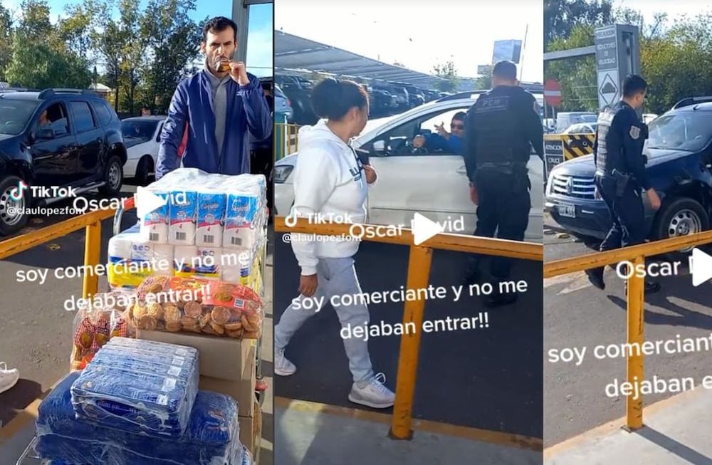 Una mujer denunció que hacen filas exclusivas para chilenos en un supermercado de Godoy Cruz y los turistas le respondieron.