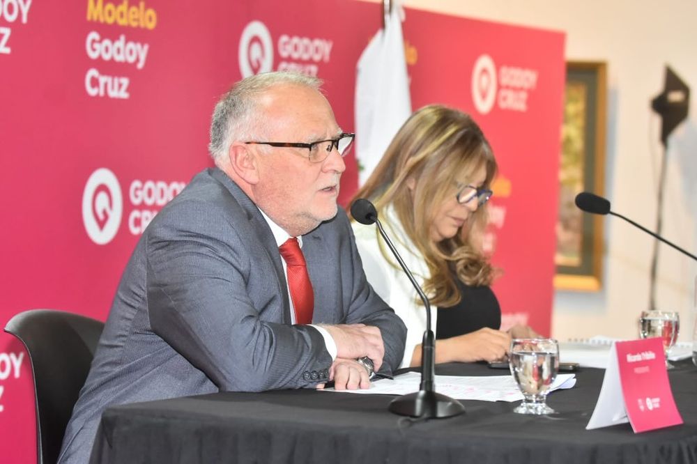 El presidente del Concejo Delibertante de Godoy Cruz, Ricardo Tribi&ntilde;o.