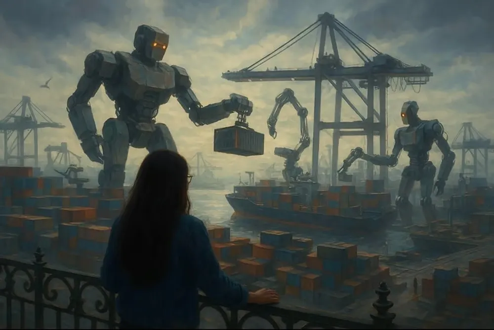 El Festival Internacional “Luz, Cámara e Inclusión 2025” propuso el tema de la inteligencia artificial. 3er Premio: Escuela San Antonio Marítimo (Chile)