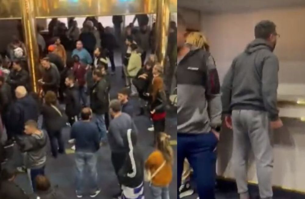 Dentro del buque había más de 650 pasajeros. Foto: captura de pantalla.