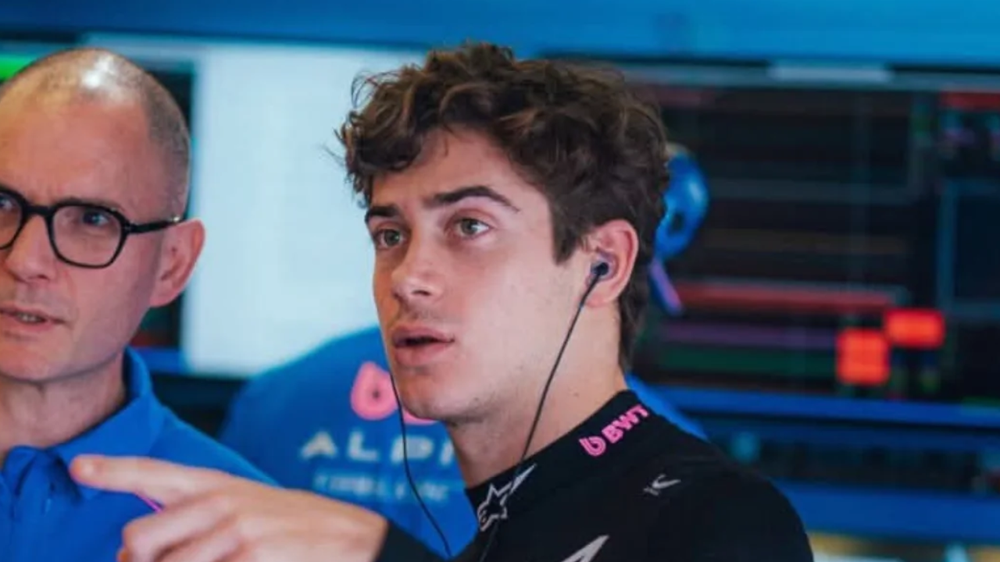 Franco Colapinto, piloto de Alpine. Franco Colapinto, piloto de Alpine.