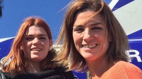 asi vive luna, la hija de debora perez volpin: se recibio de arquitecta y ahora comenzo una nueva etapa como docente en la uba
