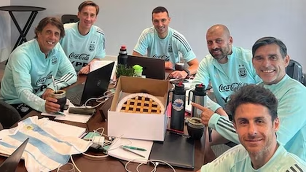El cuerpo t&eacute;cnico de la Selecci&oacute;n Argentina que se prepara para el Mundial 2026.