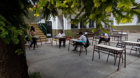 Los Andes | Decisión. El ministerio  de Educación de la Nación delegará este año en los gobiernos  provinciales el formato de las clases. Foto: Ignacio Blanco / Los Andes.