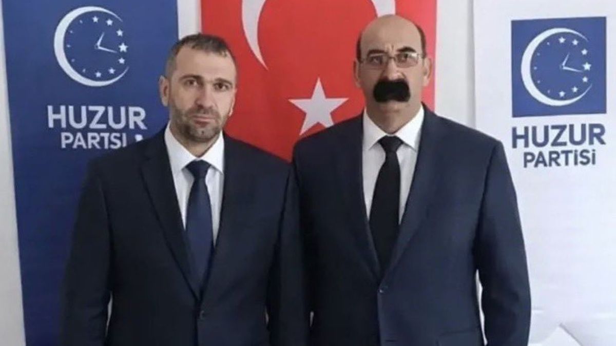 Un político turco se volvió viral por su enorme bigote y desató una ola de memes: 