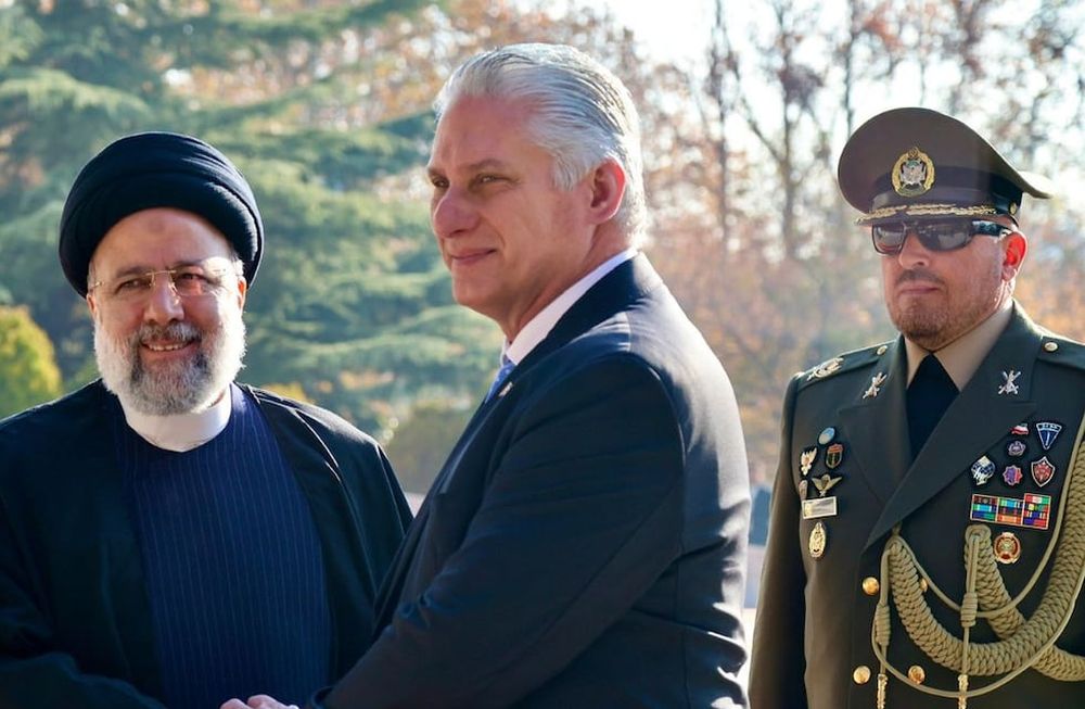 El presidente de Cuba se reunió con el de Irán para reforzar la relación y hacer frente a las sanciones de Estados Unidos