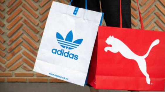 Adidas y Puma son dos multinacionales alemanas que se dedican a la fabricación y comercialización de indumentaria, calzado y accesorios deportivos. Imágen ilustrativa. Foto: Shutterstock.