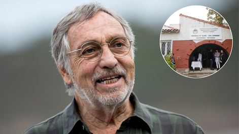 Luis Brandoni y su hermano habían donado parte de los terrenos que heredaron con la condición de que se construyera una escuela en Las Paredes en Mendoza.