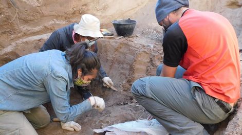 Los Andes | Misterio por restos óseos en el Este: no descartan que sean pueblos originarios víctimas de una matanza. Foto: Gentileza: Pablo Sebastián Giannotti.