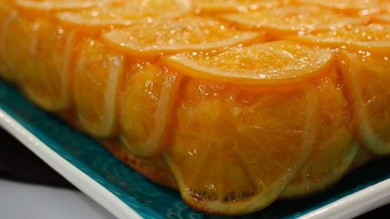 tarta invertida de naranja: receta simple y fresca ideal para el verano