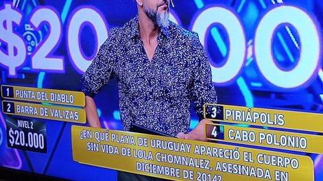 Una de as preguntas en el programa de Leo Montero