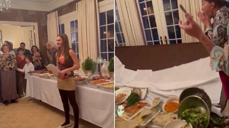 El caos que sufrió una familia en el día de Acción de Gracias.