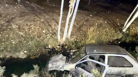 Los Andes | Intentó esquivar a un perro, perdió el control de su auto y terminó adentro de un canal en Guaymallén