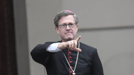Jorge Ignacio García Cuerva , el arzobispo de Buenos Aires . Foto Federico Lopez Claro